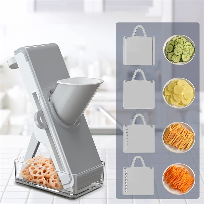 

Kitchen Vegetable Cutter Meat Potato Slicer Carrot Grater Shredding Artifact Slicing Manual Grater Shredders Tool Accessories