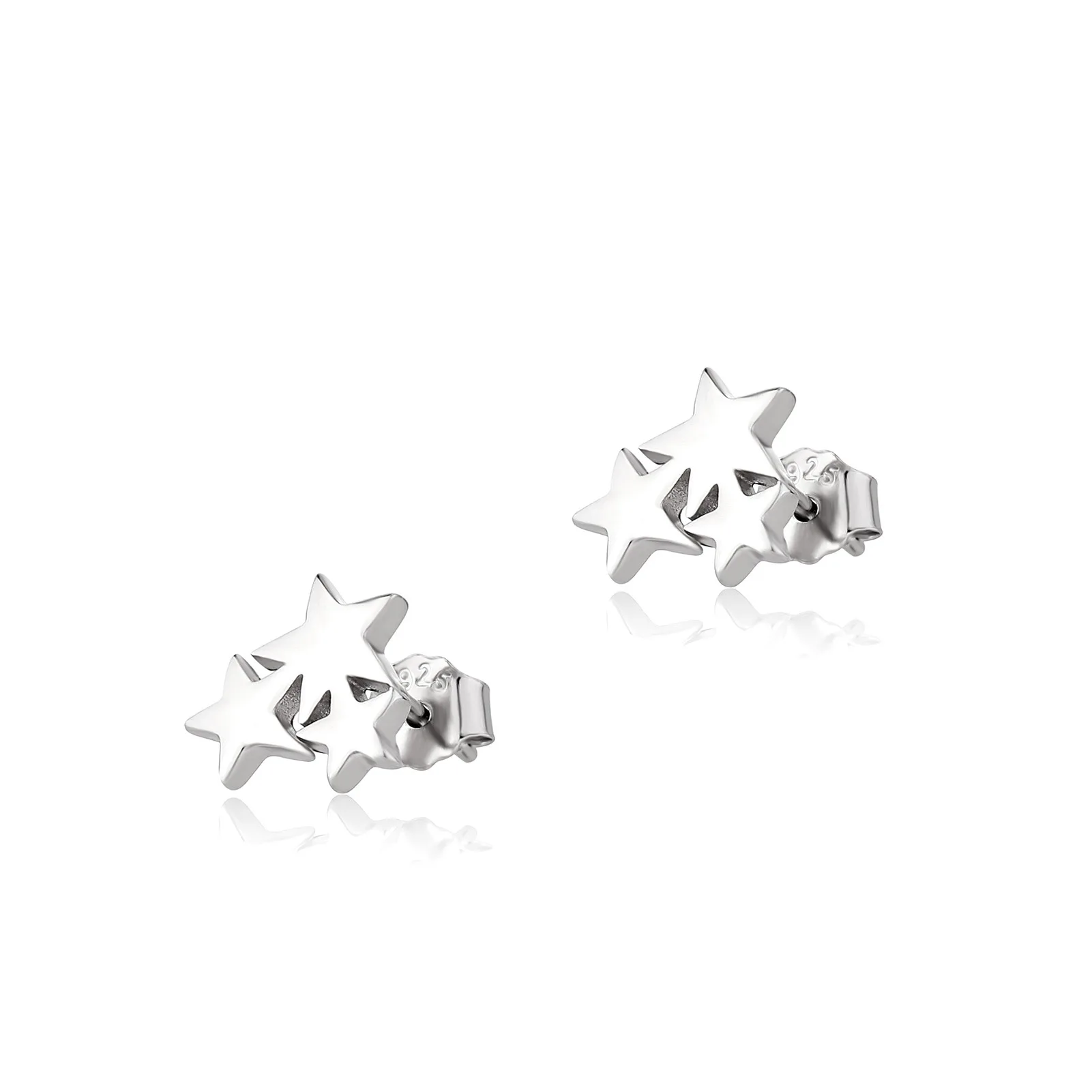 

European and American retro gold flower earrings minimalist temperament alloy earrings TEE87