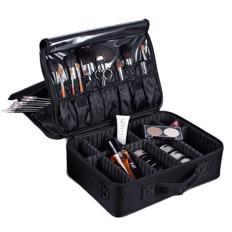 

Large Capacity Cosmetic Brush Storage Bag Makeup Artist Storage Waist Box Hair Stylist Makeup Case Multifunctional Salon Tool