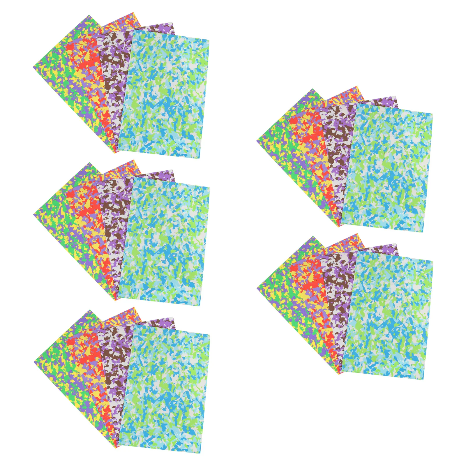 

20 Pcs Sponge Paper Children Sponge Paper DIY Camouflage Sponge Paper Sheets