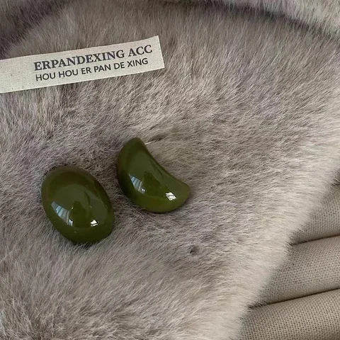 Серьги-гвоздики HYFAD винтажные геометрические