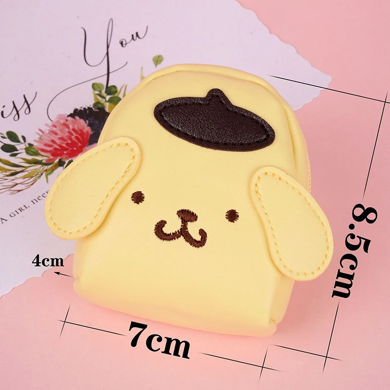 Милый мини-кошелек Kawaii милый мультяшный помпон пуриновый Кошелек для монет