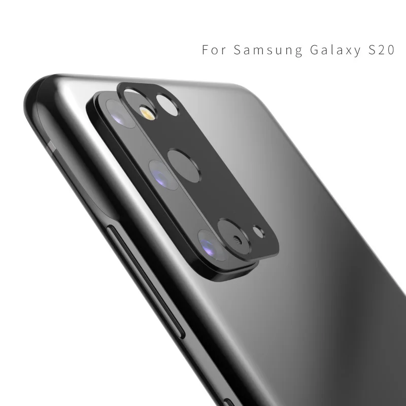 

Для объектива задней камеры Samsung Galaxy S20, алюминиевый металлический лист, протектор экрана для Samsung GalaxyS20, Защитный Объектив камеры