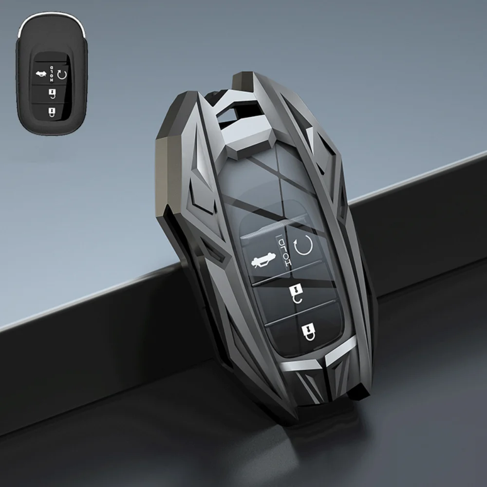 

Для Honda CR-V CRV Accord Civic 2021 2022 дюйма, чехол из цинкового сплава, аксессуары для брелоков без ключа