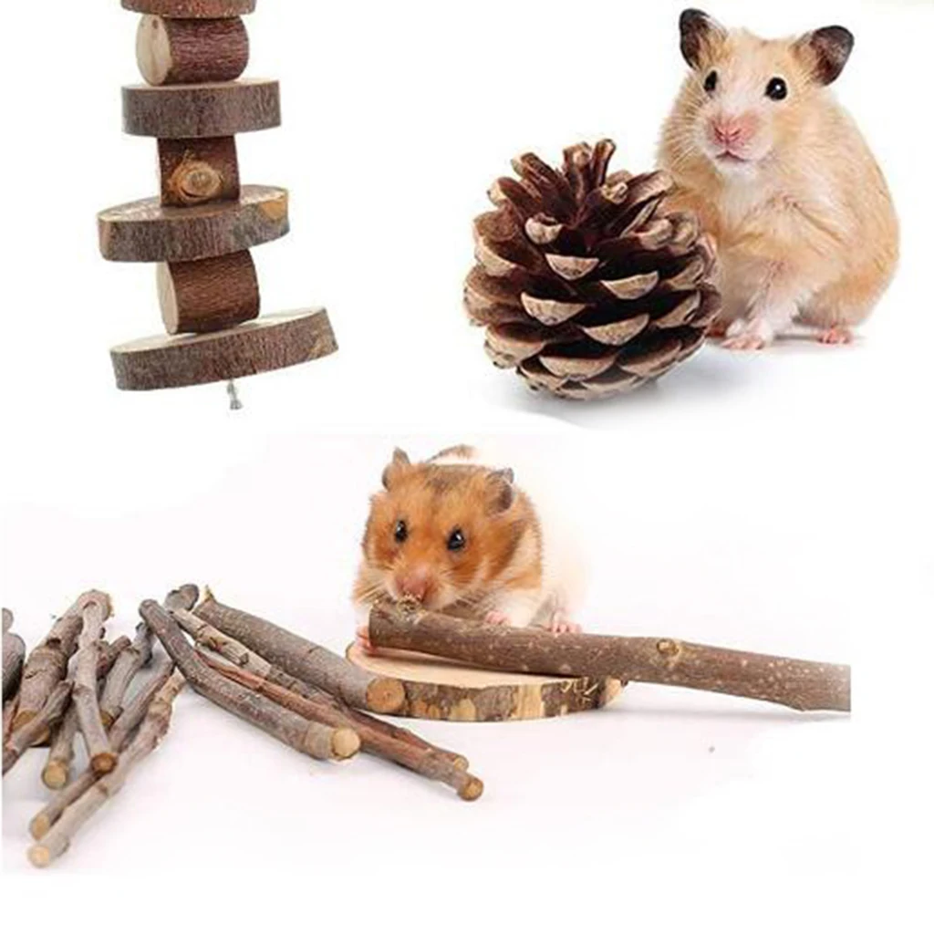 

1kg Wood Chew Sticks Twigs for Rabbit Hamster Guinea Pig Squirrels
