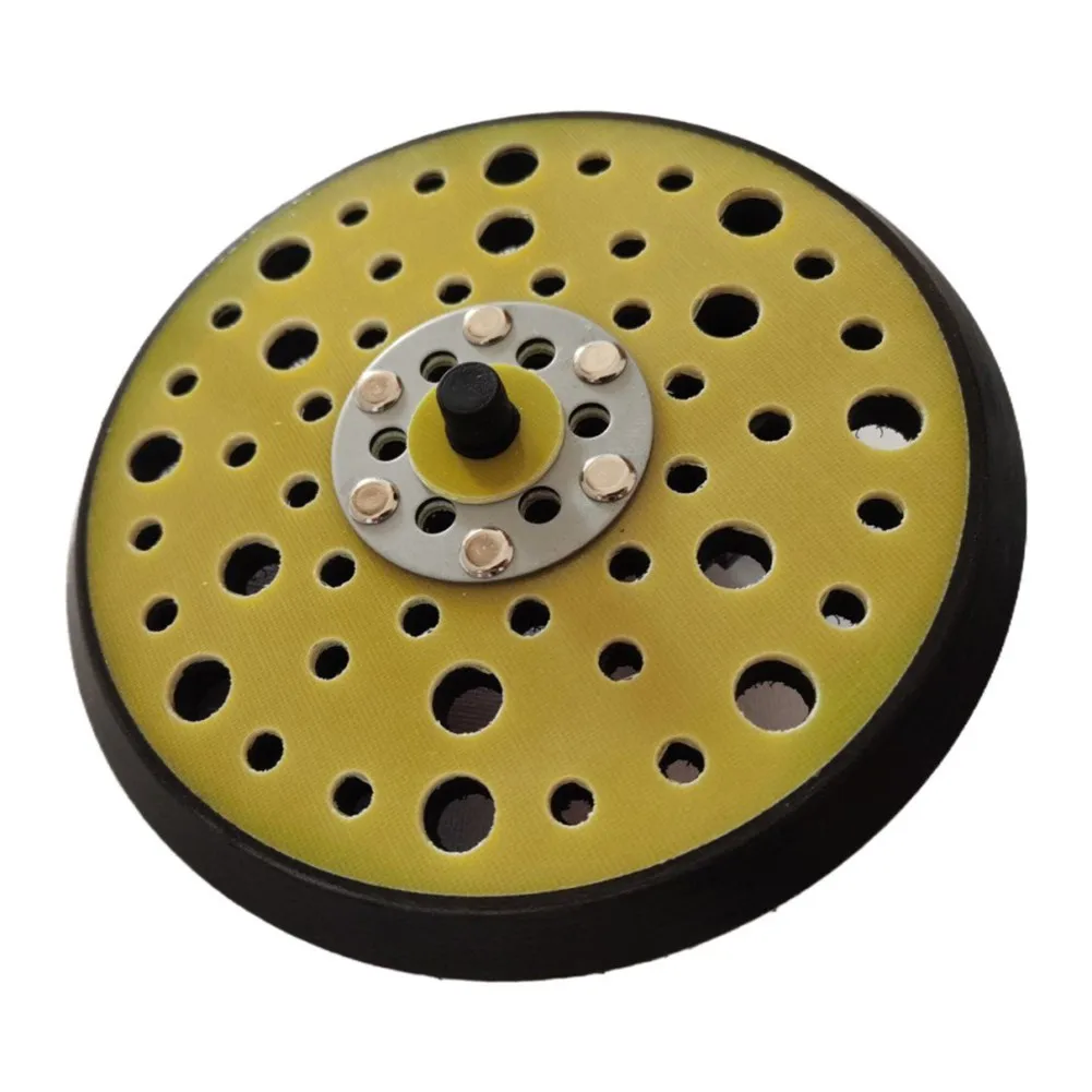 6 Inch Medium Sander Backing 150mm 54Holes Hook & Loop Pad For  Polishing Disc For Woodworking