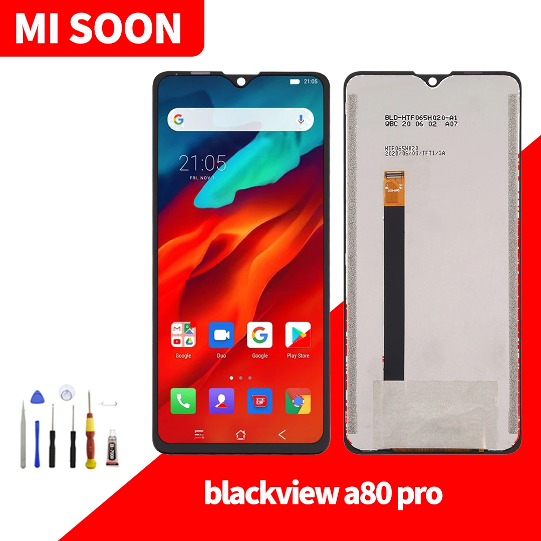 ЖК-дисплей для Blackview a80 pro дисплей сменный ЖК-экран с