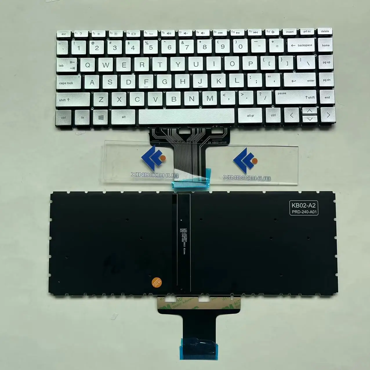 XIN-Russian-US Клавиатура для ноутбука с подсветкой HP Pavilion X360 14-CD 14-CE 14-CM 14-DA 14-DK 14-CK 14-CC