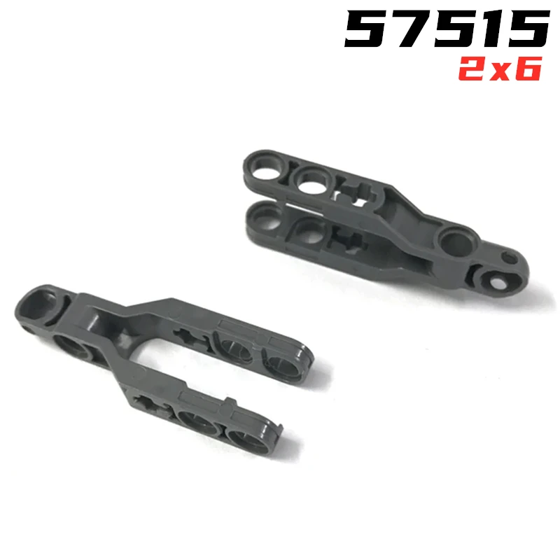 Радужная свинка MOC частицы 57515 6x2 для строительных блоков детали классический