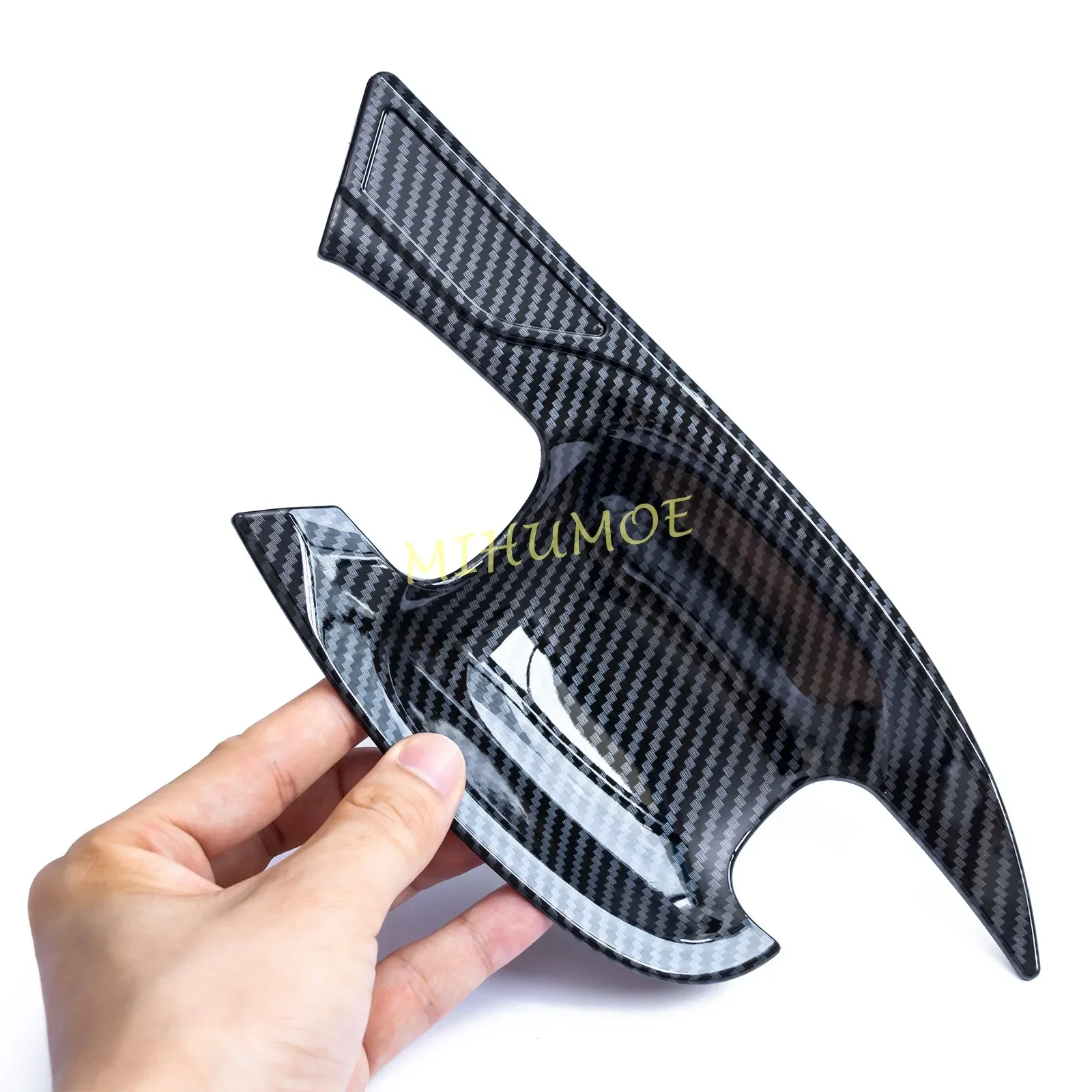 Защитная накладка на дверную ручку из углеродного волокна для Subaru Outback BT 2021 2022