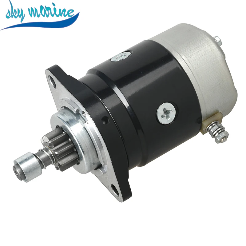 Пусковой двигатель 346-76010 с 9 зубьями для подвесного мотора Tohatsu Mercury M25C M30C M40C 346-76010-0