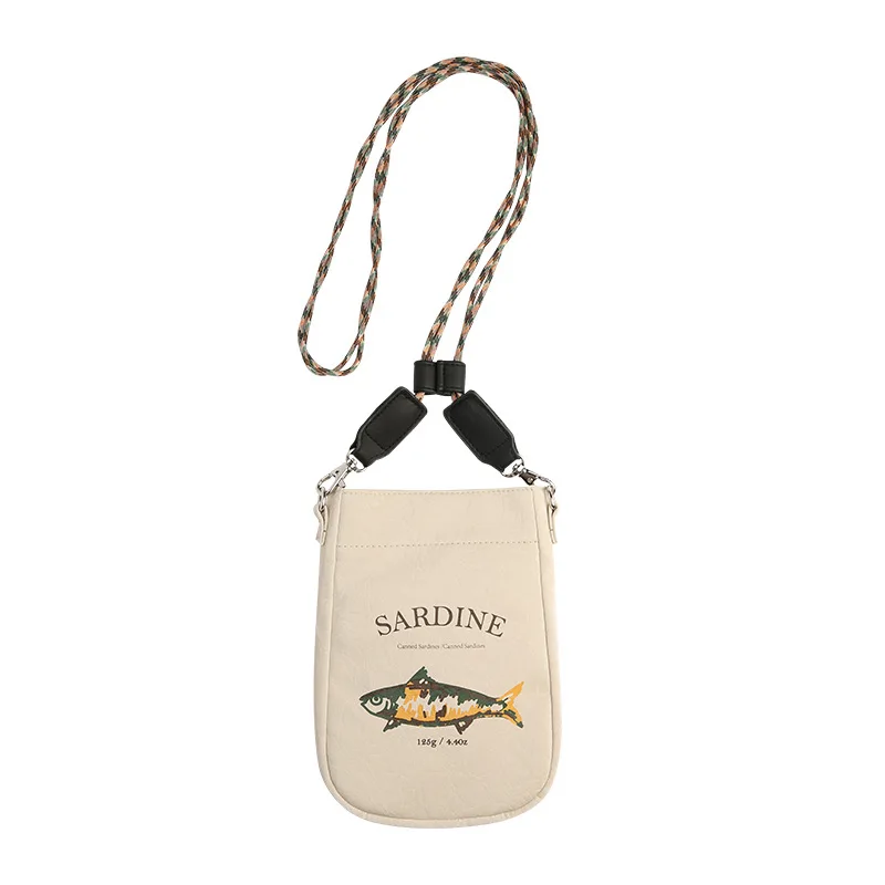 

Designer brand retro mobile phone bag PU women's messenger small bag wallet creative small shoulder bag