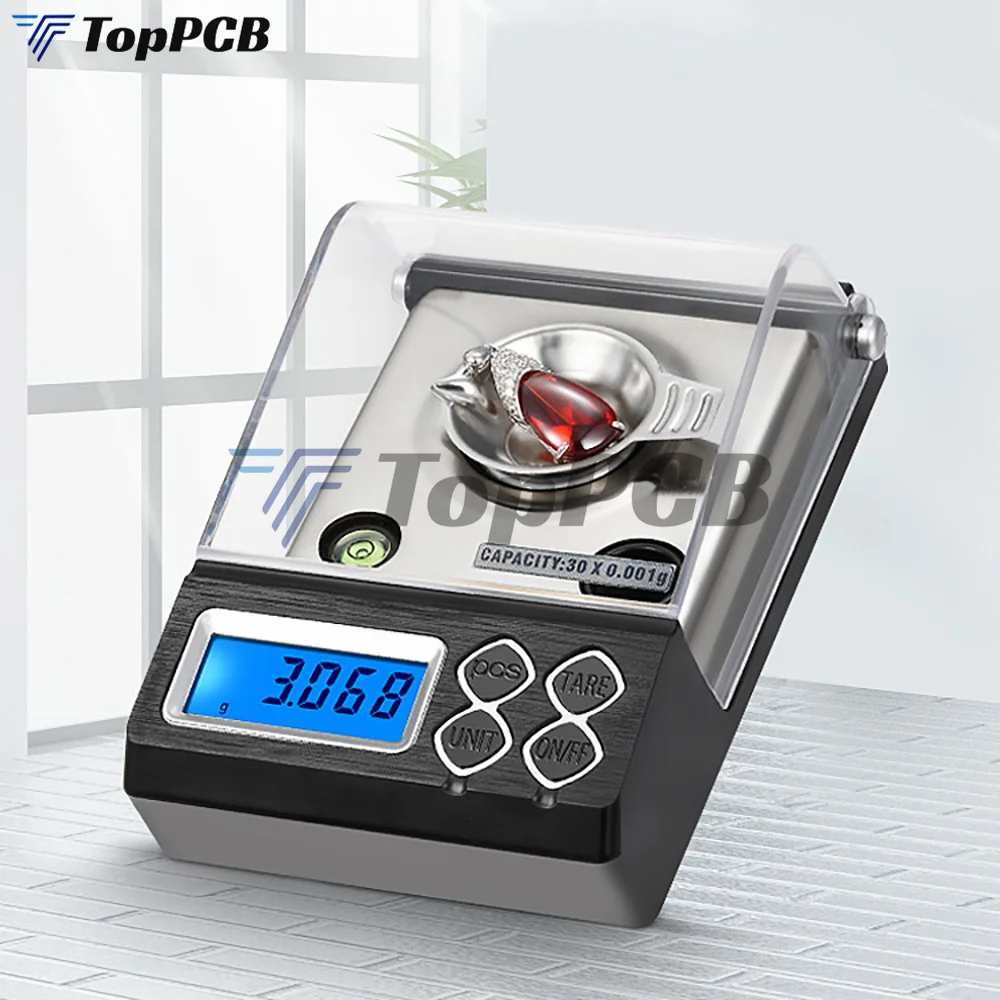

30g 0.001g High Accuracy Digital Electronic Karat Scale Balance Weighting Portable Pocket Gram Scale for Gold Jewelry