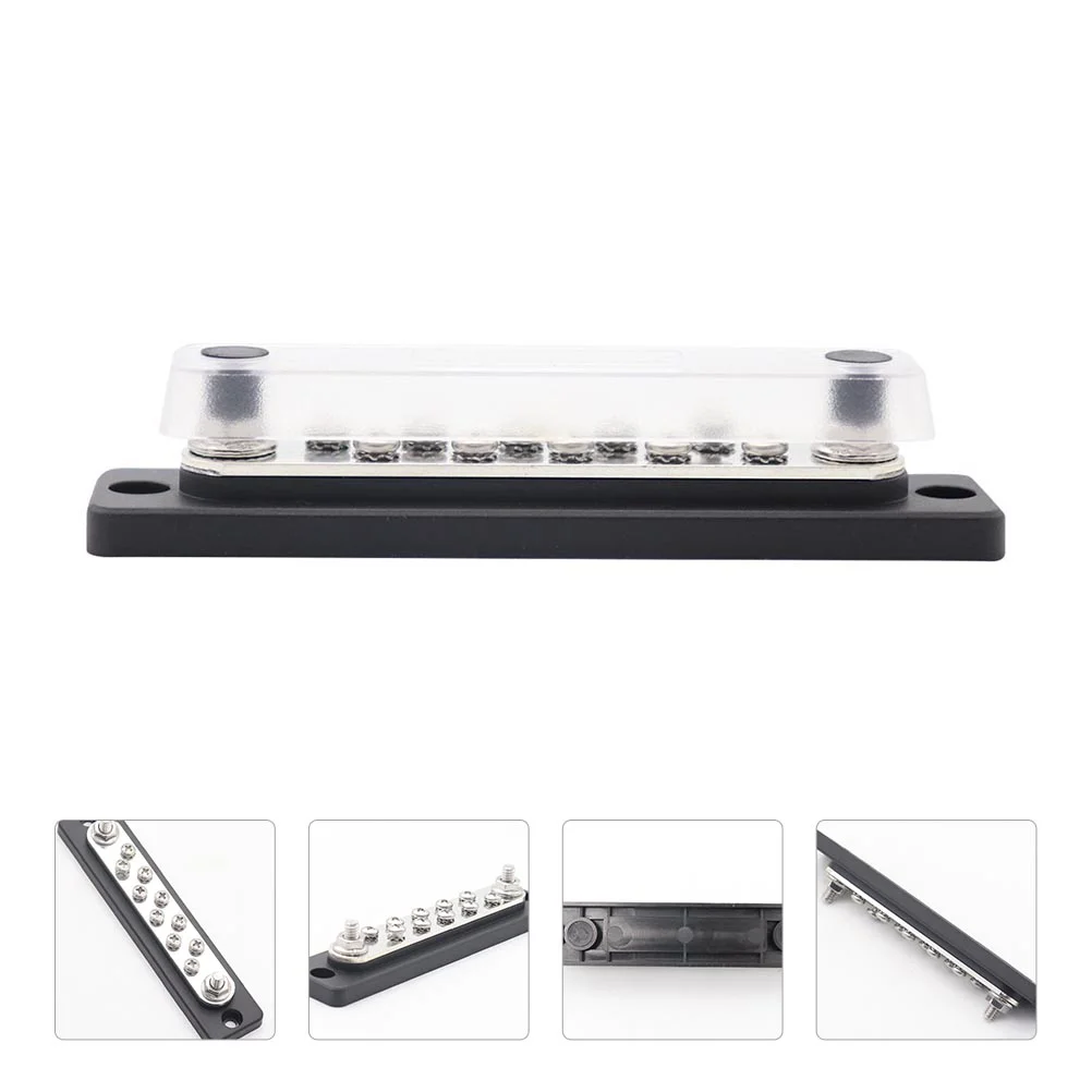 

Motorcycle Junction Block Para Bateria De Auto Distribution Box Bus Bar Busbar: Tinned Copper RV Motorbike