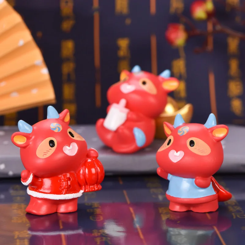 2 шт. декоративные фигурки Супер Корова