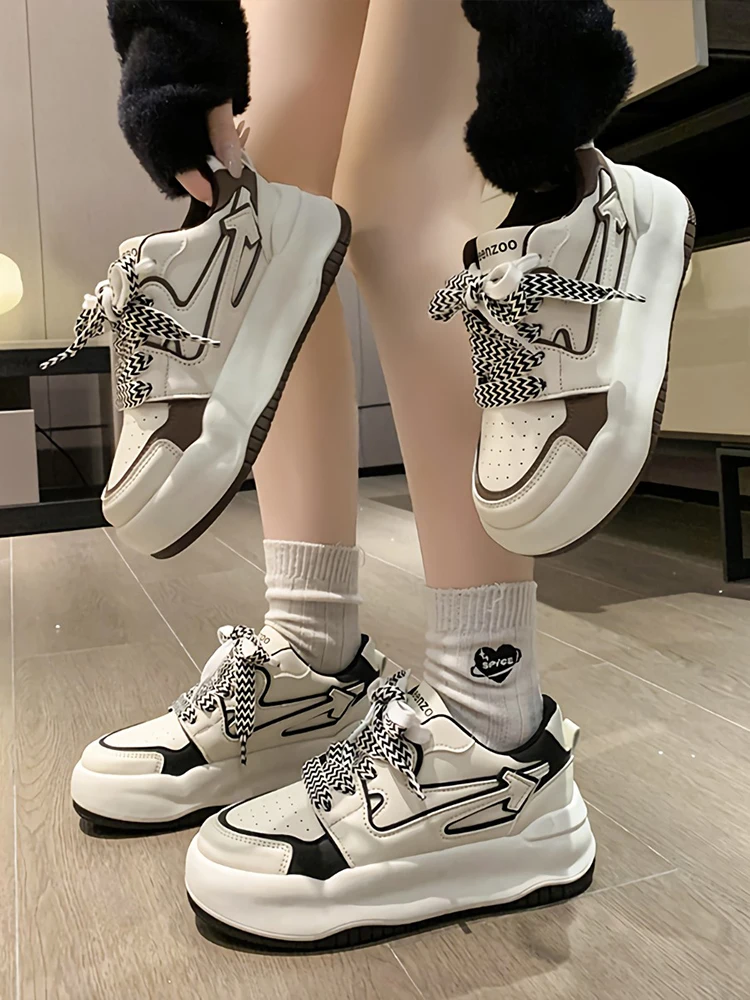 

All-Match Round Toe Shallow Mouth Summer Shoes Ladies Wedge Basket 2023 Casual Female Sneakers Clogs Platform Designer Brand Lux