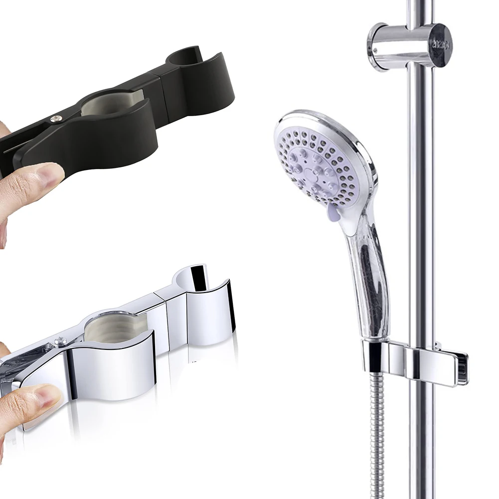 

Shower Bracket Holder Adjustable Shower Head Bracket Universal 18-25mm Shower Head Rail Holder Household Bathroom Accessories