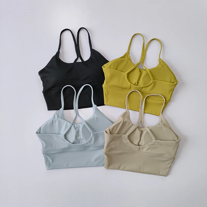 

Professional Sports Underwear Women's Running Shockproof Vest Y-shape Back Fitness Bra Fast Drying High-intensity Yoga Bra