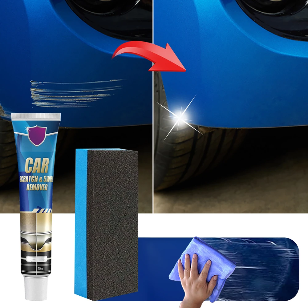 1Pc Car Scratch and Swirl Remover Auto 15ml Scratch Repair Tool Car Scratches Repair Polishing Wax Anti Scratch Car Accessories images - 6