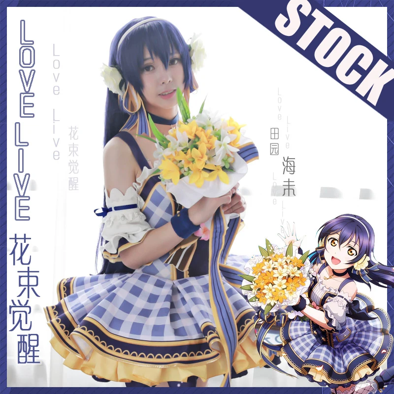 

[В наличии] коллекция! Аниме Lovelive! Букет рука цветок Пробуждение всех участников косплей костюм лолита платье