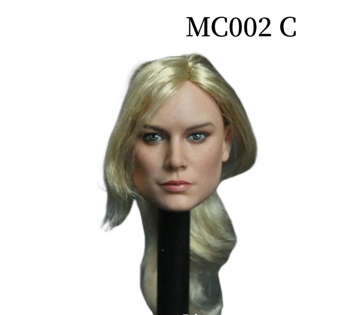 

1/6 масштаб голова резьба MC002 Brie Larson Женщина солдат Звезда модель ПВХ растение волос Вьющиеся 12 дюймов длинные экшн-фигурки Куклы