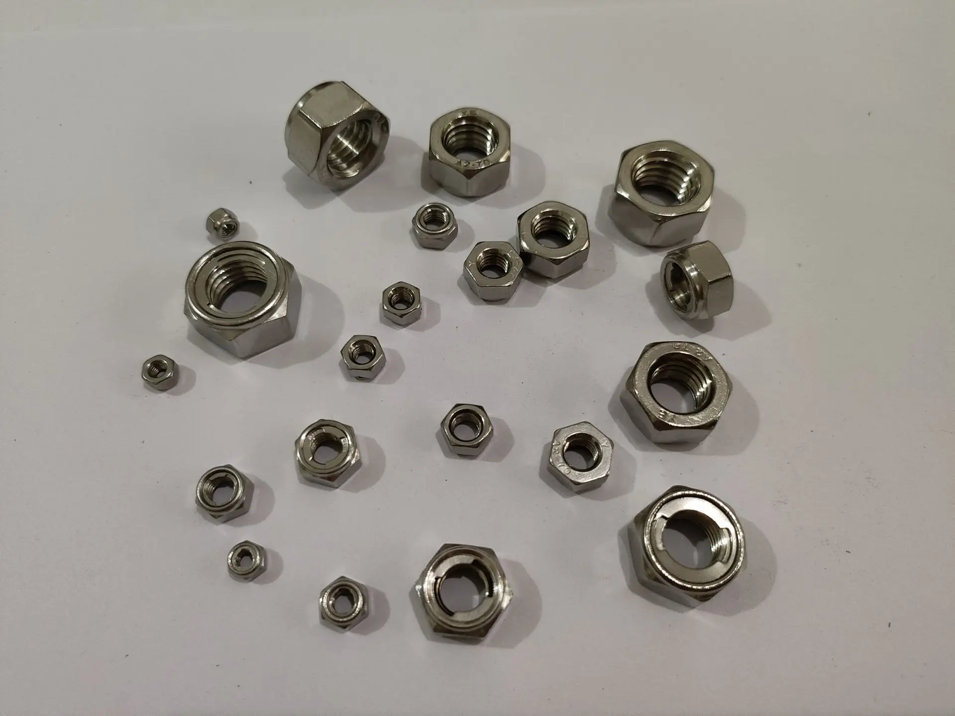 2-20 шт., металлическая блокировочная гайка из нержавеющей стали