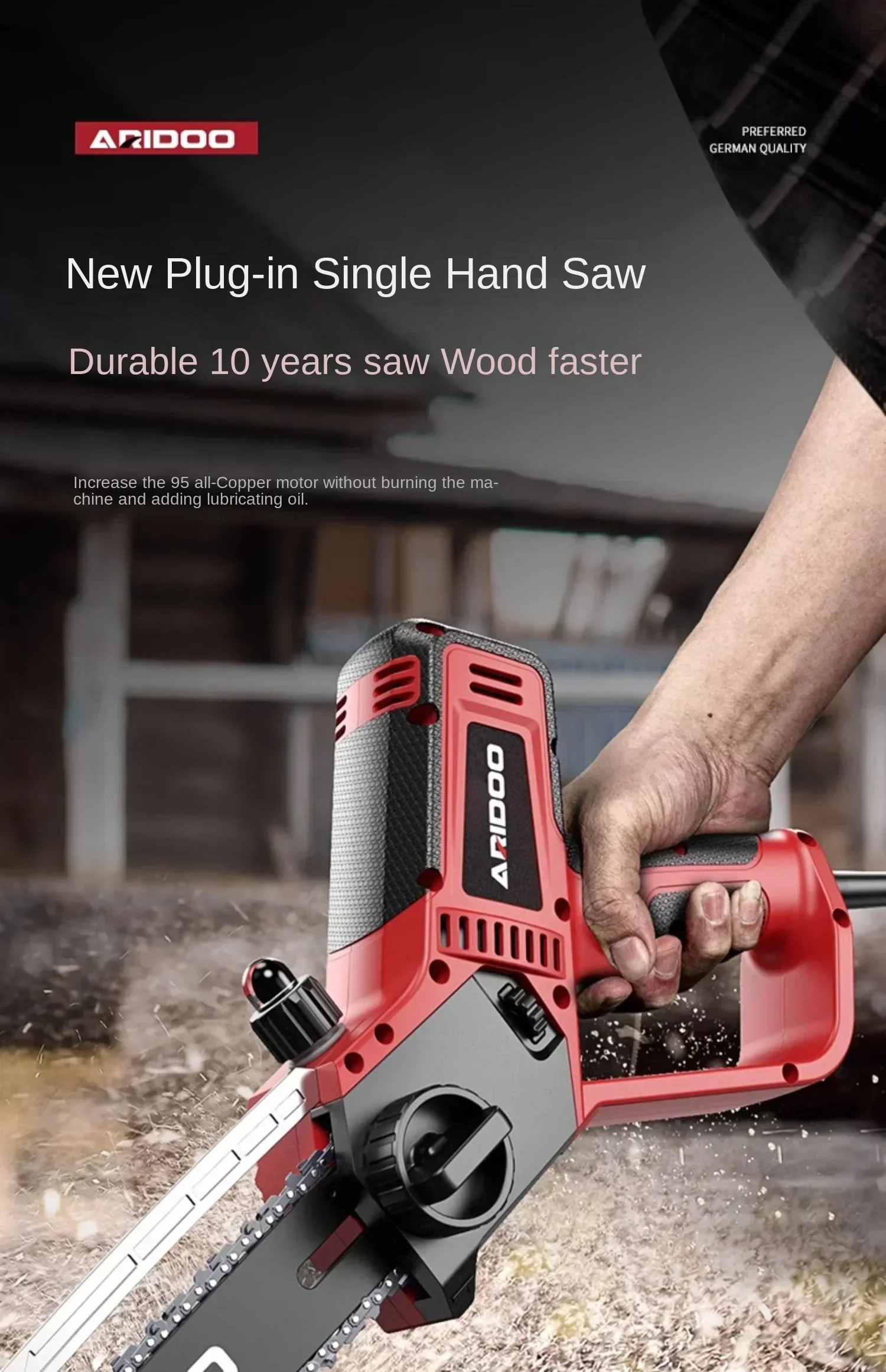 220v Powerful Electric Saw for Cutting Wood with German ARDON Brand/Portable One-handed