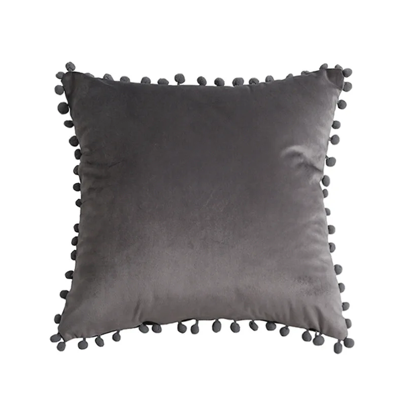 

Стеганные наволочки Nordic серый белый 45x45 см