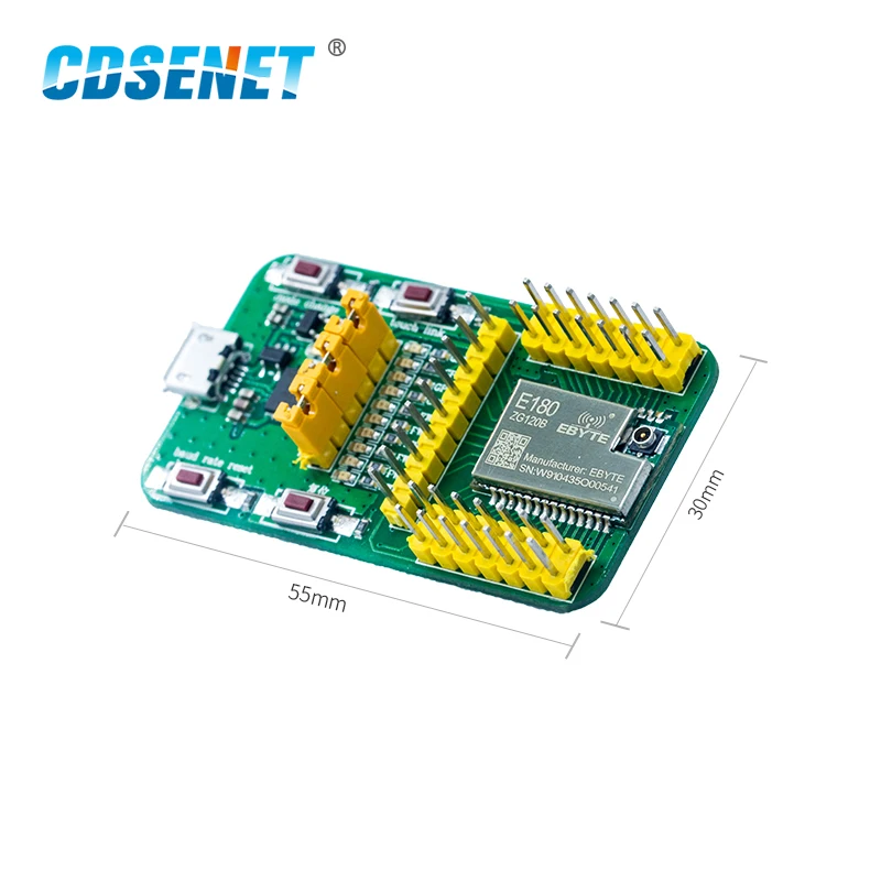 Test Kit ZigBee 3.0 USB Port EFR32 2.4GHz Smart Home Wireless Network Data Transceiver CP2102G 3.3V Test Board