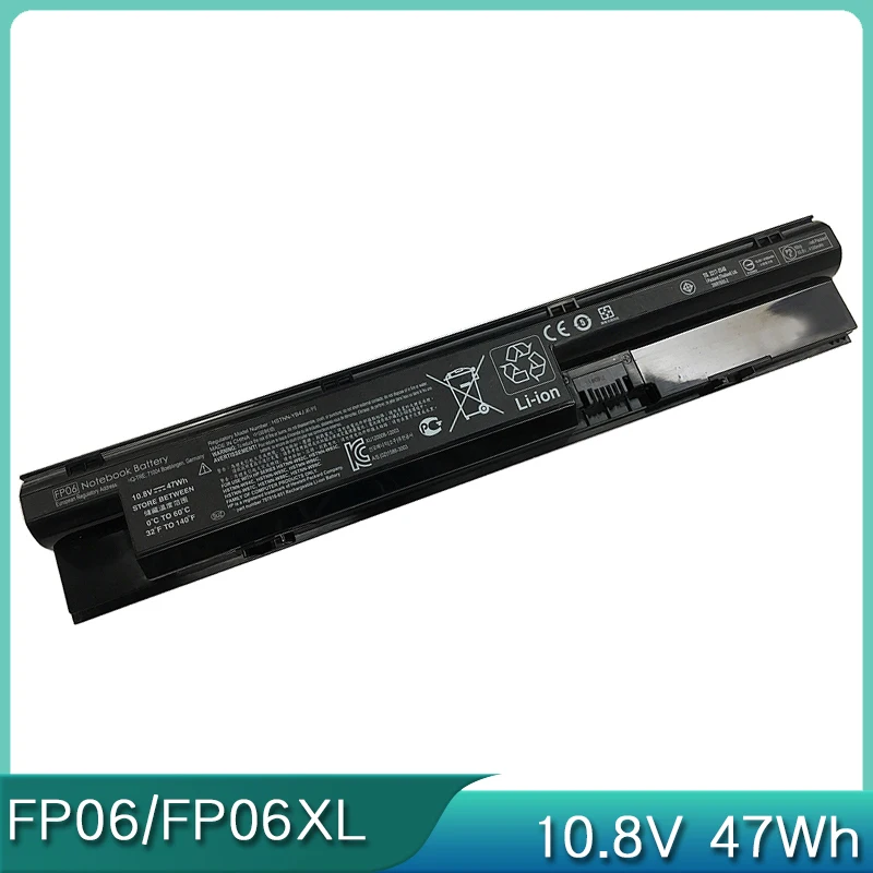 НОВЫЙ аккумулятор для ноутбука FP06 FP06XL 10 8 В 47 Втч HP ProBook 440 445 470 G0 G1 FP09 HSTNN-LB4J LB4K IB6M 707617