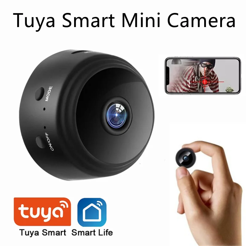 

Умная мини-камера A9 1080P с поддержкой Wi-Fi и ночного видения