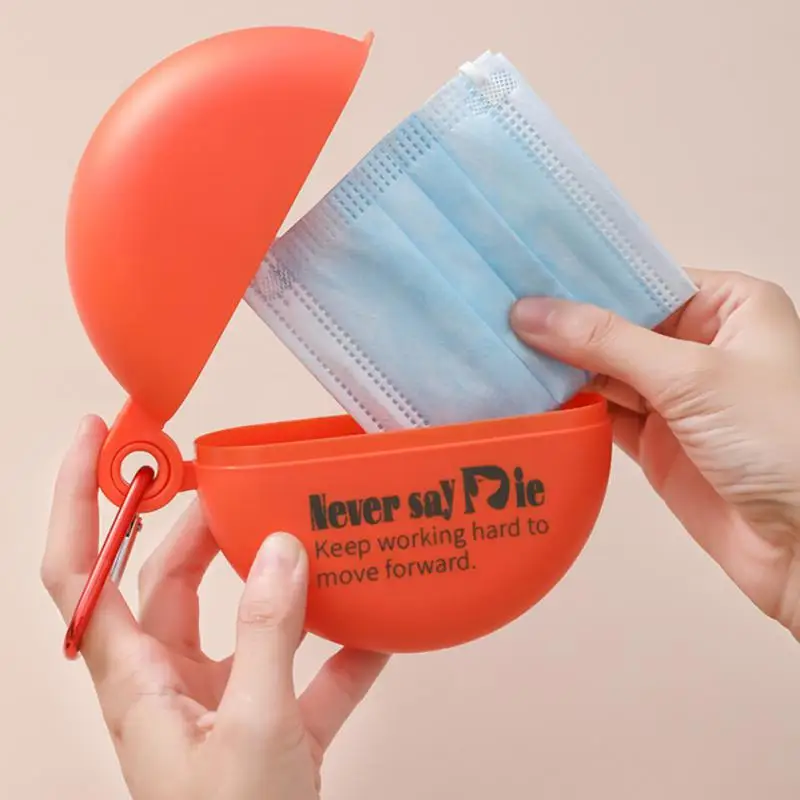 

Женская полипропиленовая коробка для хранения, подвесная влагостойкая коробка для хранения маски, Пыленепроницаемая емкость для хранения