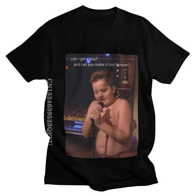 

Gibby Singing ICarly Meme Tshirts Men Pure Cotton Tshirt Graphic Tee Women Men TV Show Noah Munck T-Shirts Slim Fit Clothing