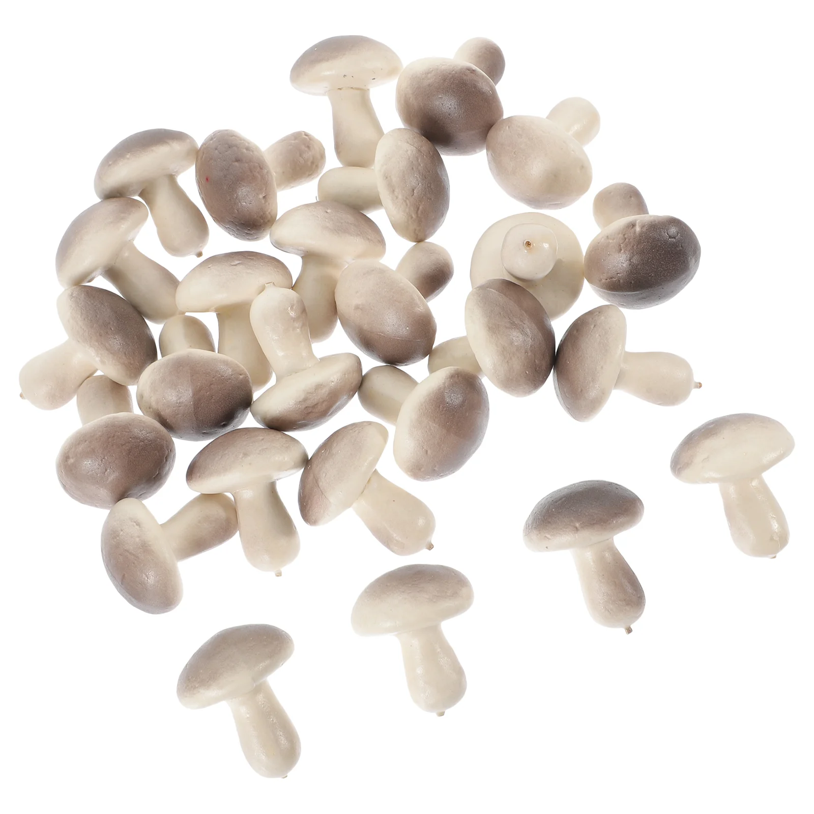 100 шт. растение в горшке мини-статуя гриба кукольный домик бонсай украшение из