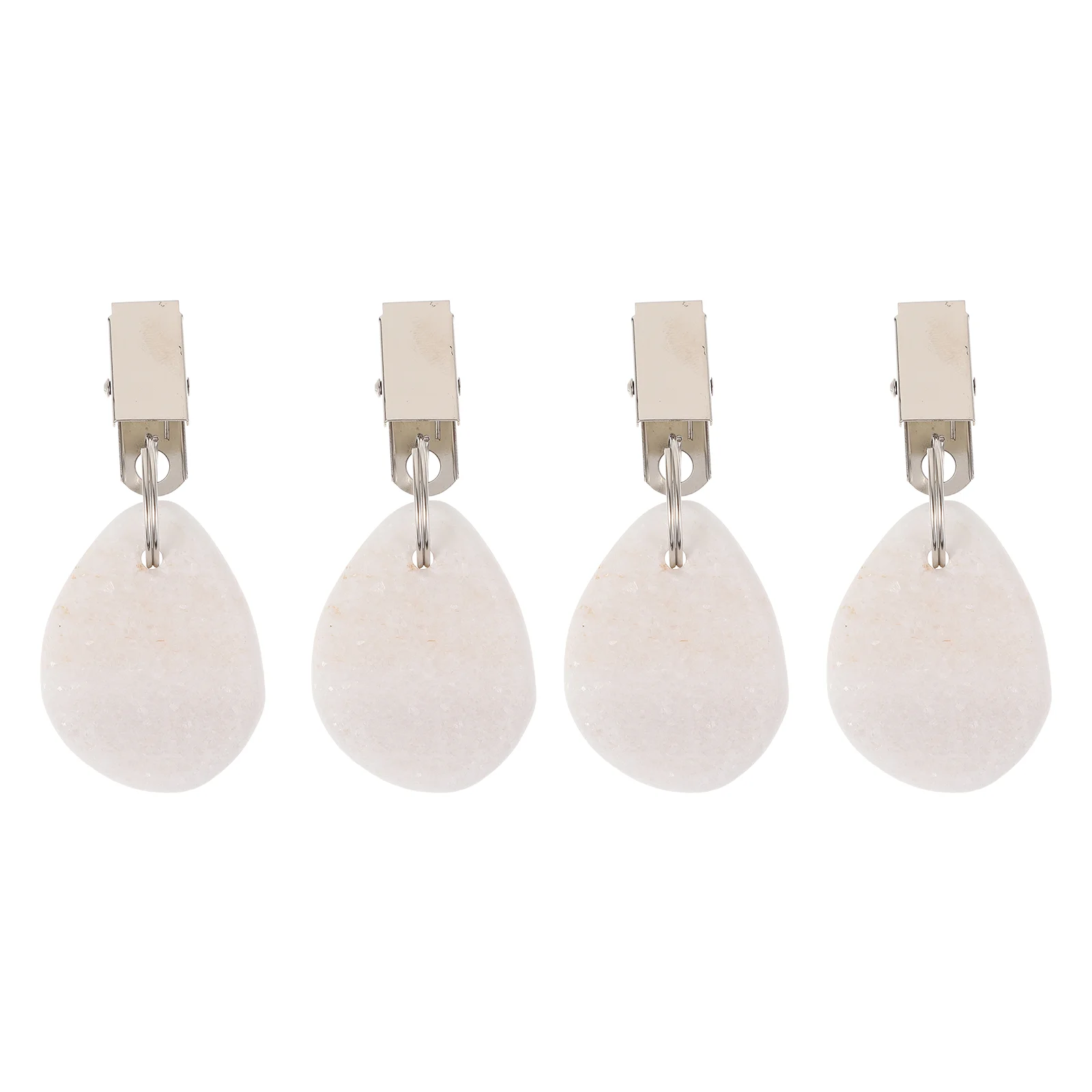 

Tablecloth Weights Table Clips Outdoor Clip Picnic Tables Cloth Cover Decorative Holder Pendant Patio Wind Stone Skirt Metal