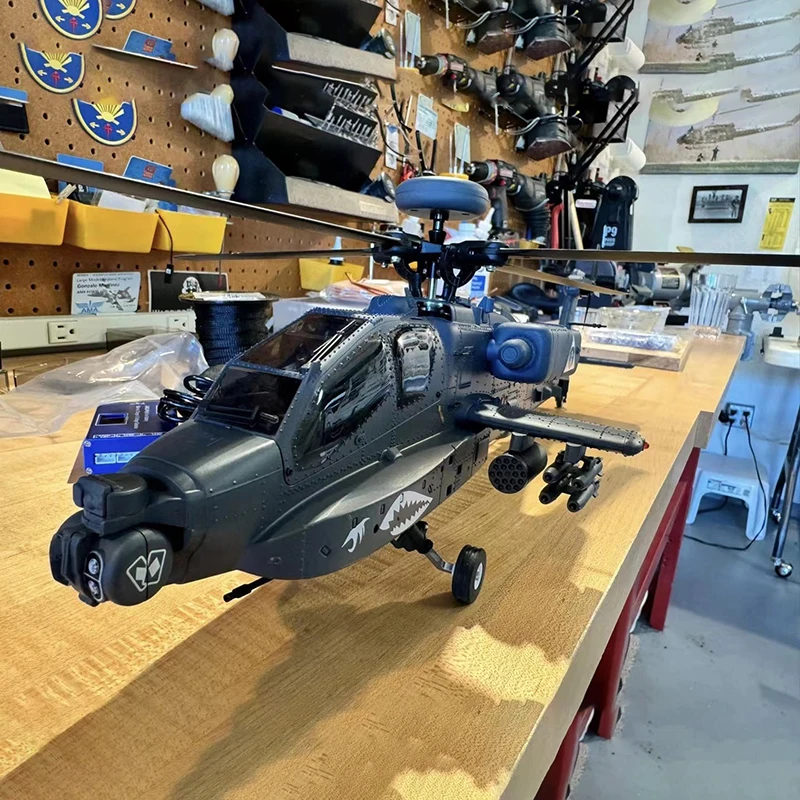 Yxznrc Aeroplane F11s Apache 1:32armed Remote Control Electric Helicopter Emulation Model Simulircraft Xmas Gift Toys