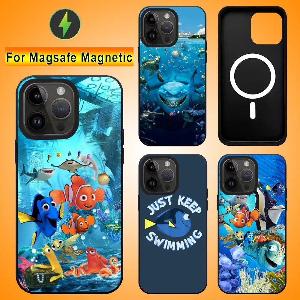 Чехол для телефона F-фурнитура N-Nemo Dory IPhone 15 14 13 Pro Max 11 12 Mini Alex зеркальный чехол