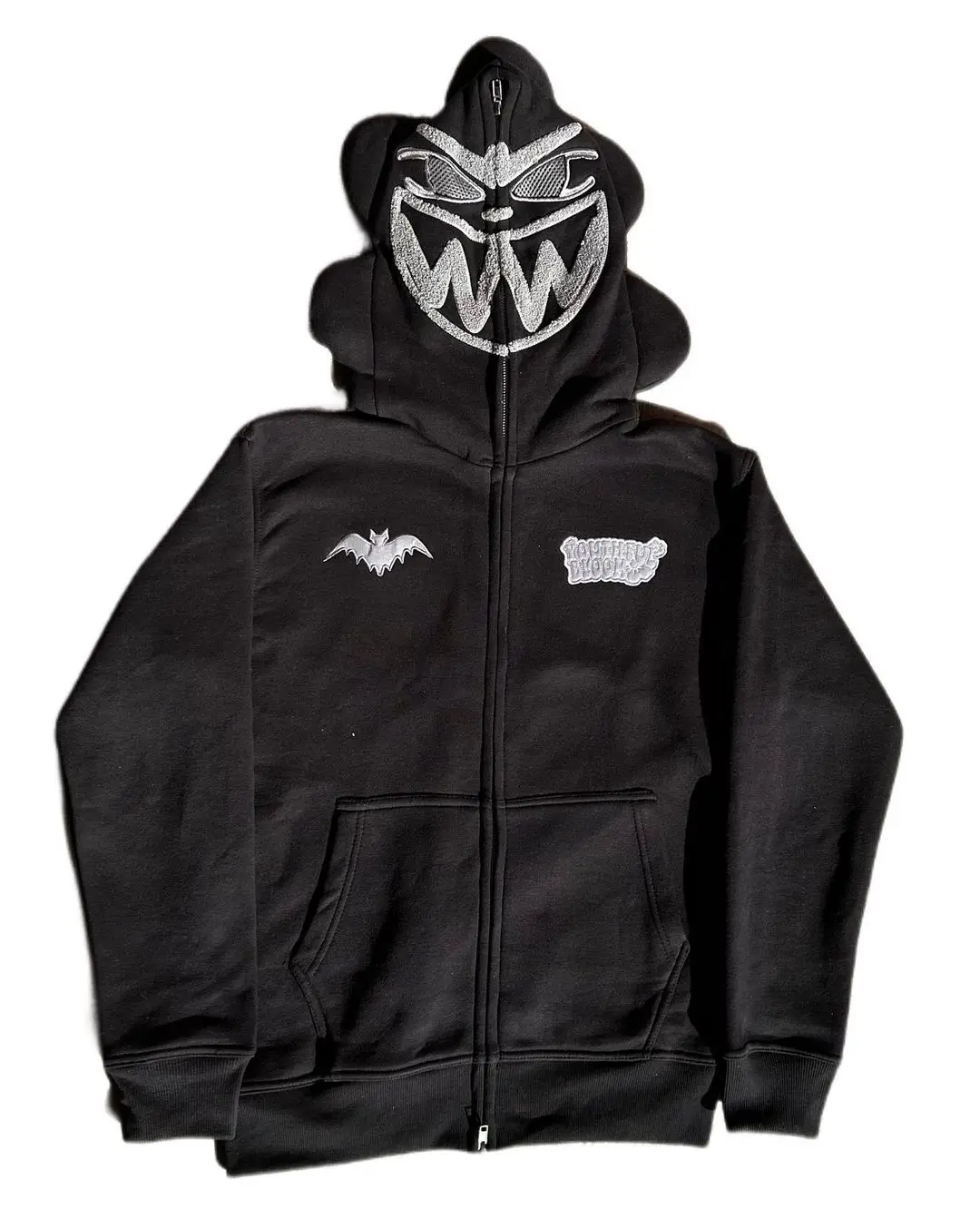 Женская толстовка с капюшоном на молнии |