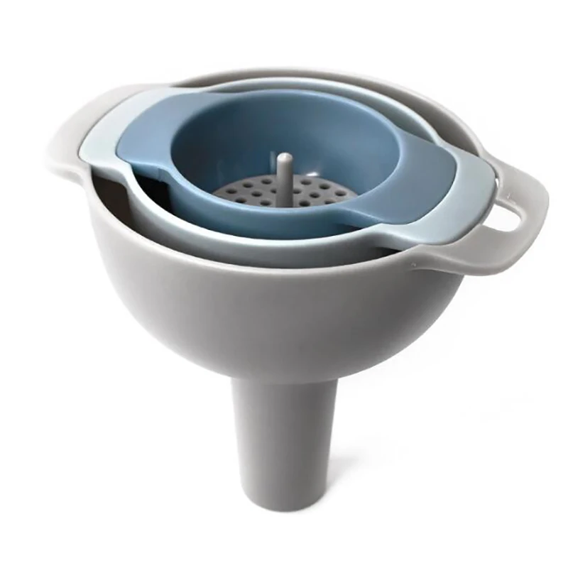 

Набор многофункциональных воронок 4 в 1, воронка для жидкости, пластиковая воронка для масла, набор кухонных инструментов