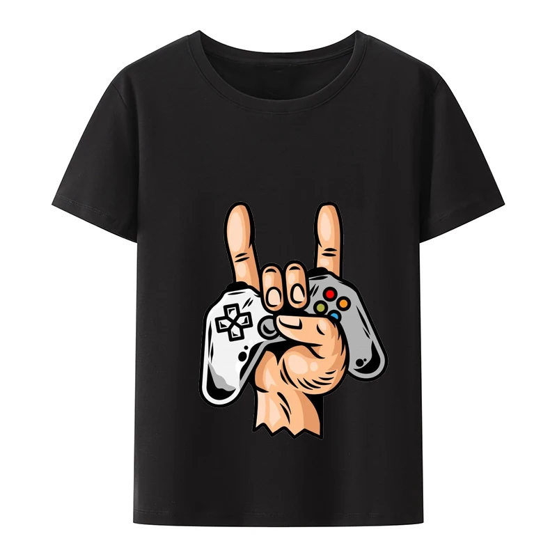 Игровая футболка 666 футболки для геймеров игроков летние с юмором топы мужчин