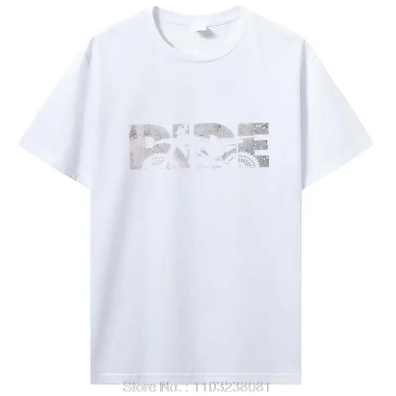 Футболка хлопковая в стиле хип-хоп для мотокросса