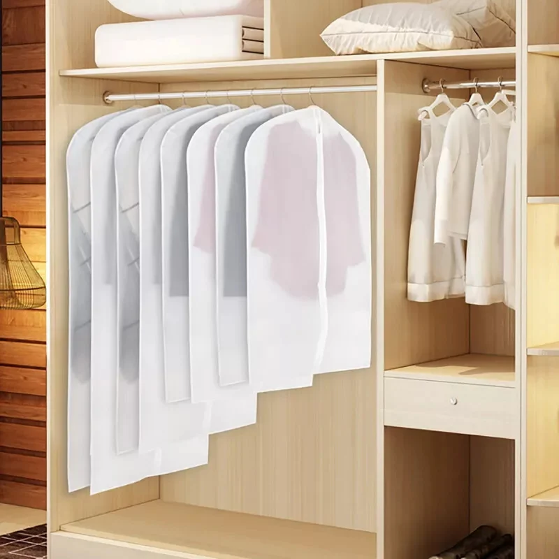 10 шт. моющийся подвесной пылезащитный чехол для одежды свадебного платья костюм