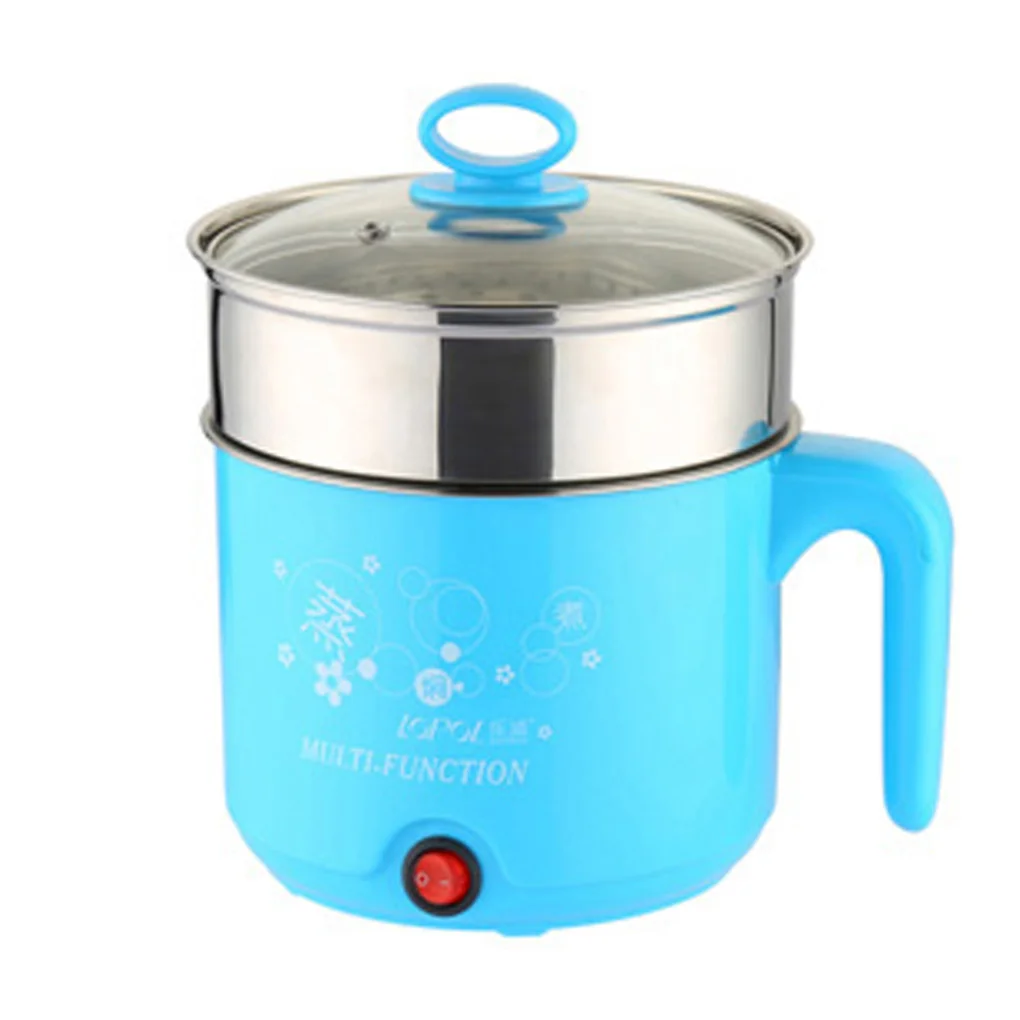 

1.6L Multifunction Stainless Steel Mini Electric Cooker Steamer Cook Pots for Cook Noodles/Hot Pot/Rice porridge