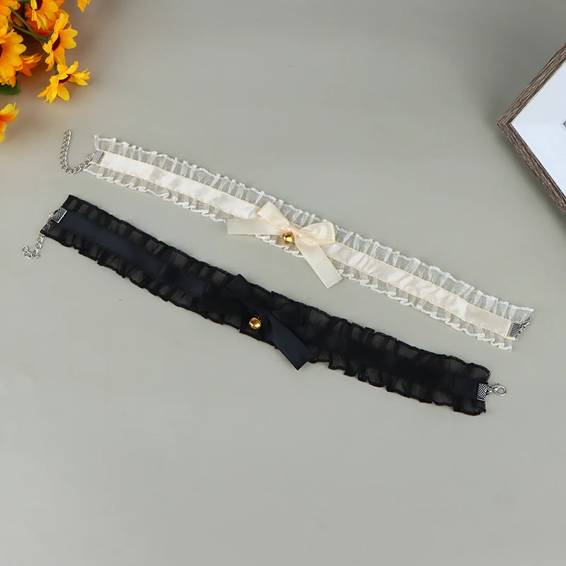 Бархатные кружевные ожерелья-Чокеры для женщин и девушек ожерелья с милым