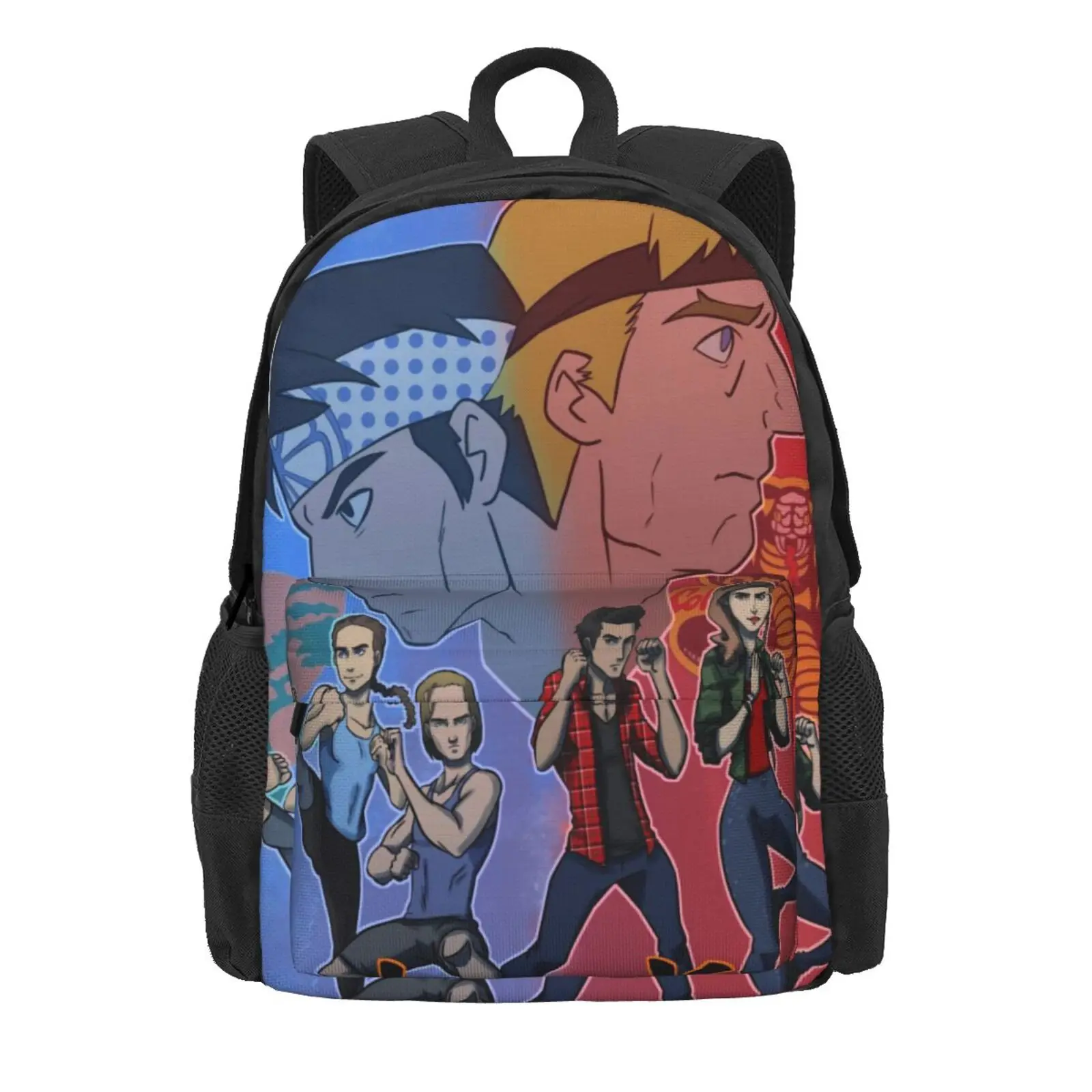 

Школьные ранцы Cobra Kai 12 для женщин, сумка на плечо, Аниме Мужская сумка, рюкзак, женская сумка