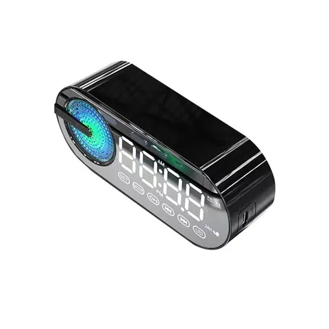USB-зарядка, радио-будильник, RGB, портативный Bluetooth-динамик, FM-дисплей