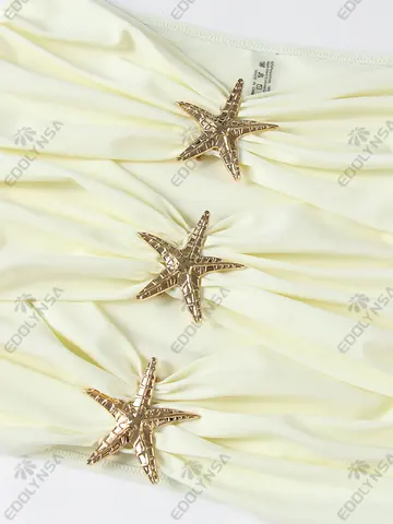 Бикини EDOLYNSA ЗEBRA полиэстер для женщин