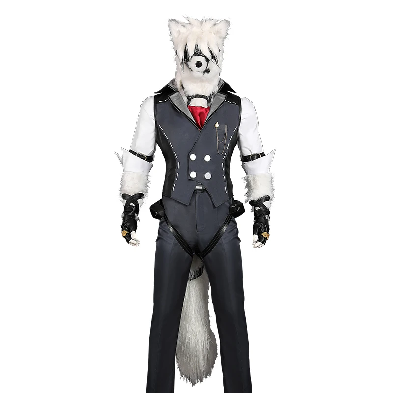 Маска для косплея игры Zenless Von Lycaon реквизит костюм зоны Zero cos капюшон Униформа