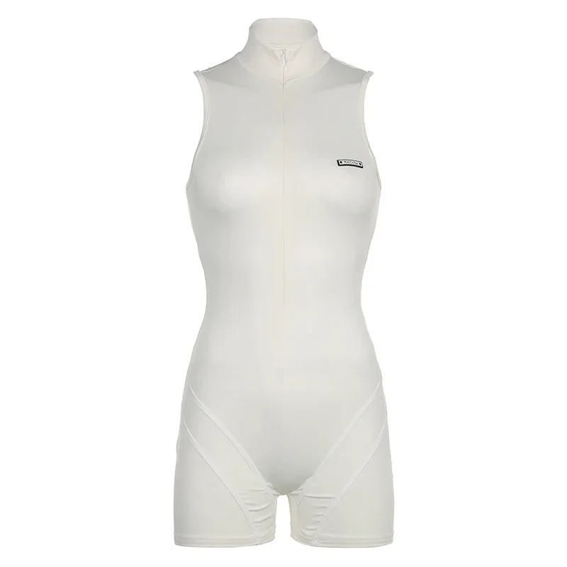 Американский индивидуальный уличный обтягивающий комбинезон без рукавов 2024