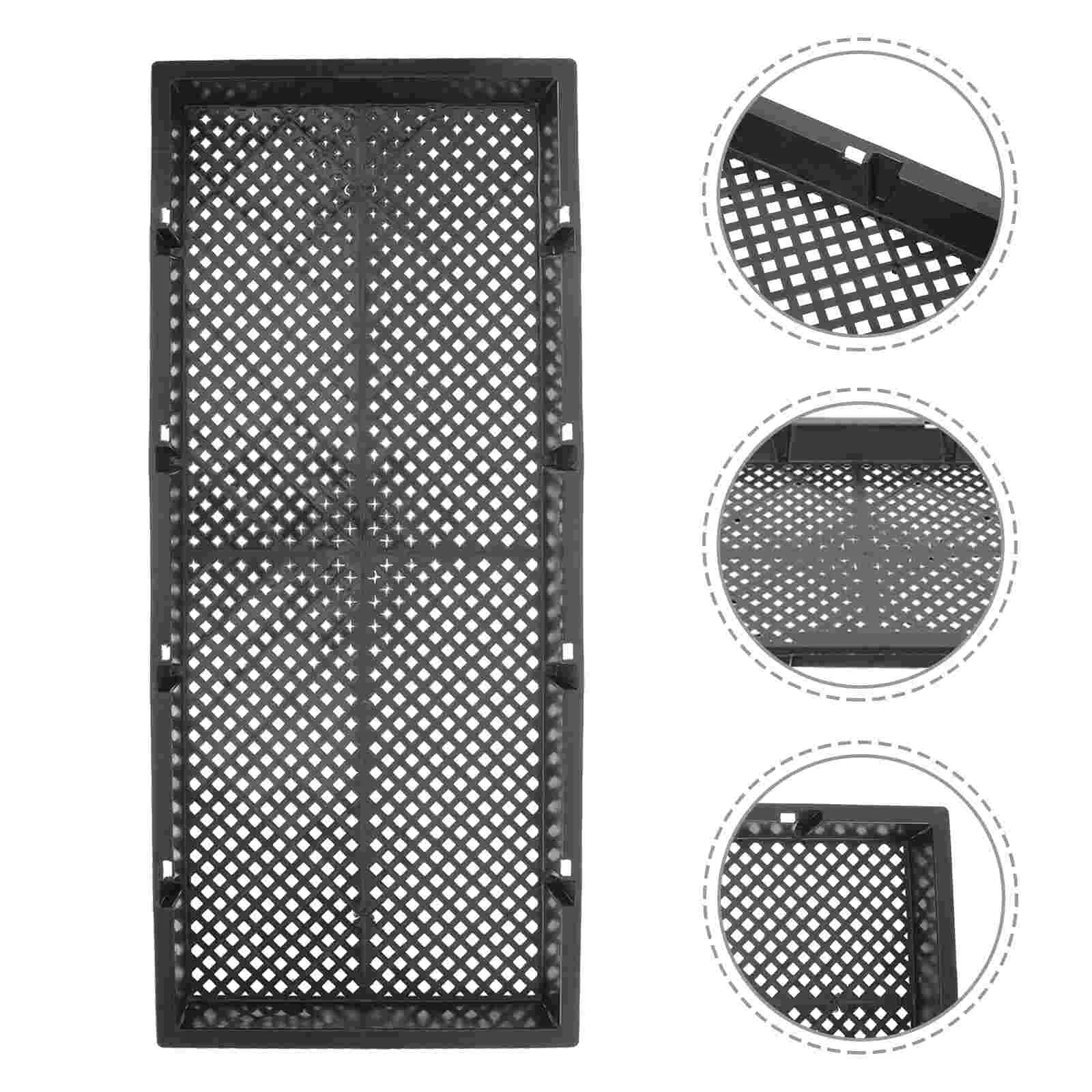 

3 Pcs Planting Tray Hydroponic Plants Gardening Growing Greenhouse Nursery Trays Suite Germination Plastic Plates